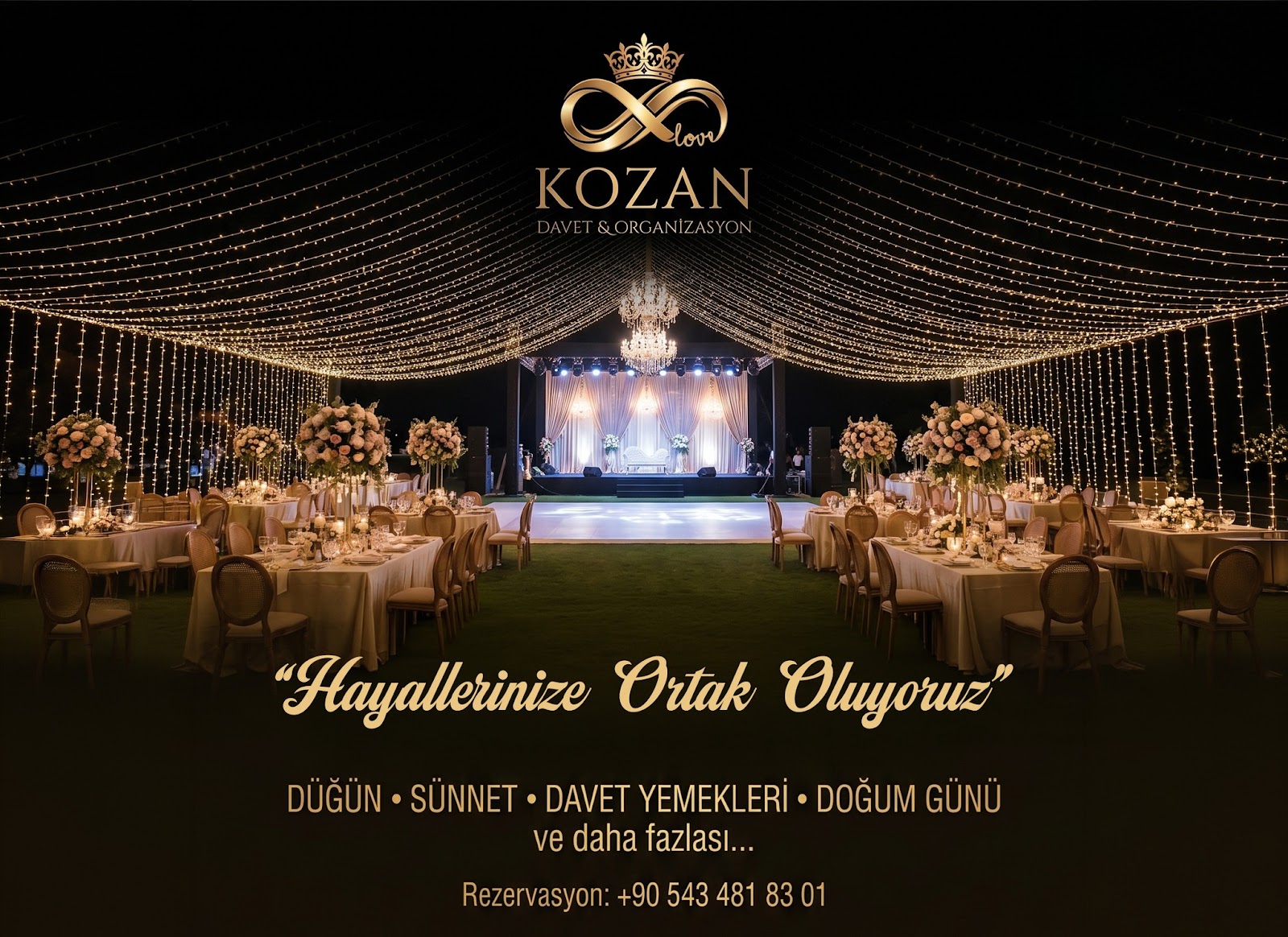 Kozan Davet & Organizasyon kır düğünü mekanı — Merkez