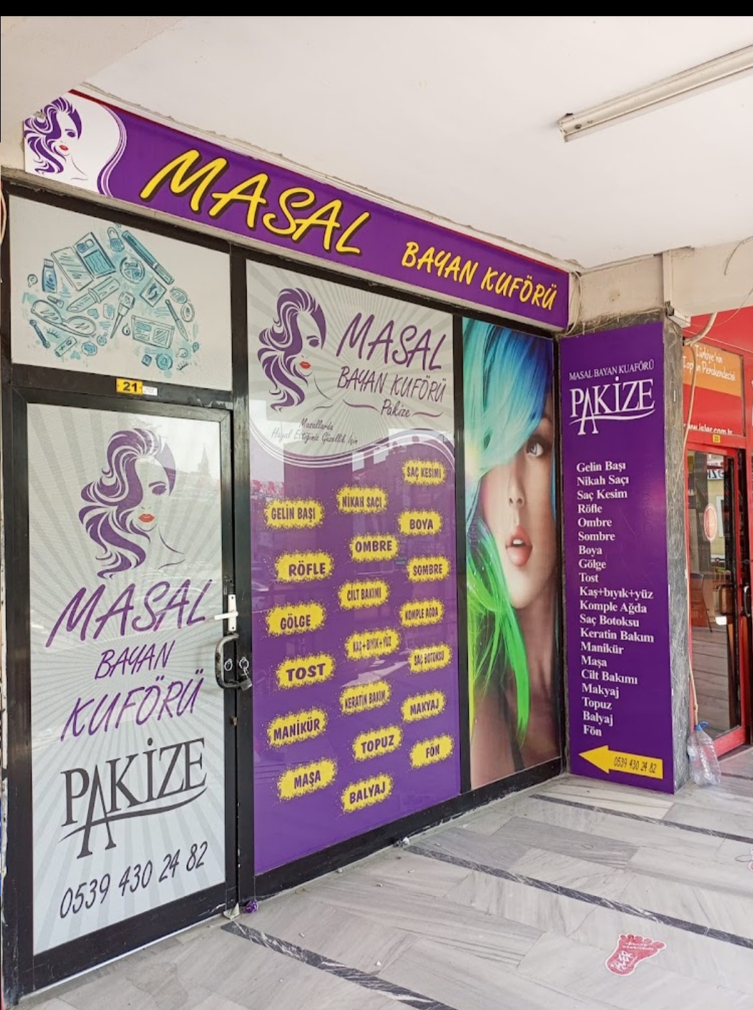 Masal bayan kuaförü